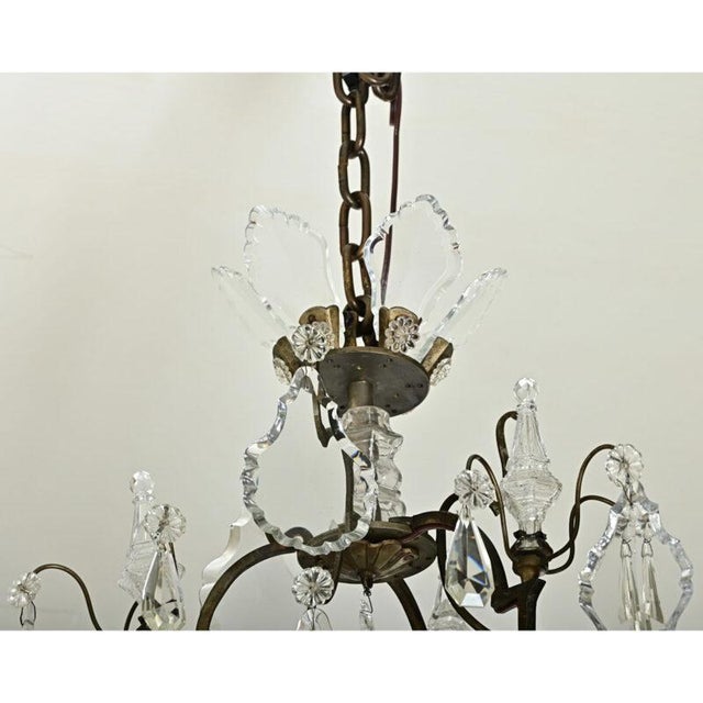 French 19th Century Louis XVI Style Chandelier For Sale - Image 10 of 12