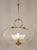 Murano Blown Glass and Brass Pendant Lights by Ercole Barovier for Barovier & Toso, 1930s, Set of 2 For Sale - Image 13 of 16