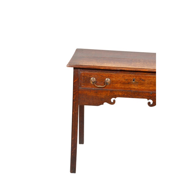 George III Oak Tavern Table For Sale - Image 4 of 12