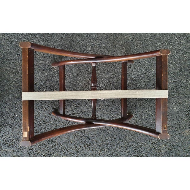 Marine Table in Mahogany, 19th Century For Sale - Image 6 of 12