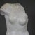Venus statue with Dolphin Sculpture, White Composite For Sale - Image 4 of 7