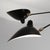 Not Yet Made - Made To Order Black Suspension Two Fixed and One Rotating Curved Arm Lamp from Serge Mouille For Sale - Image 5 of 10