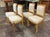 This product is a set of four antique French Charles X Satin Wood inlaid dining chairs. These chairs would be a luxurious...