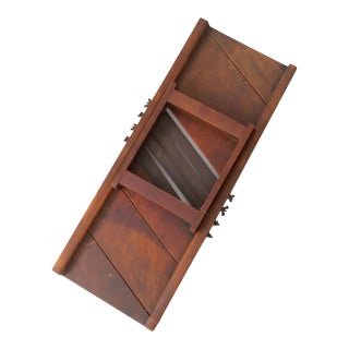 Antique Large Primitive Kitchen Mandolin For Sale