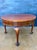 Spanish Walnut Queen Anne Style Round Side Table, 20th Century For Sale - Image 12 of 13