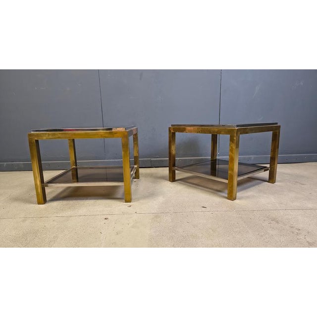 Side Tables from Byjean Charles, 1970s, Set of 2 For Sale - Image 11 of 14