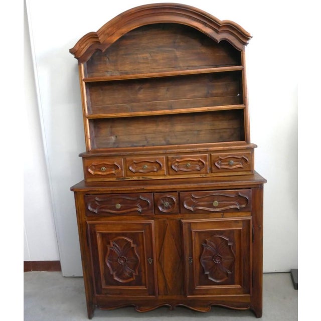 Antique Piedmontese Plate Rack Credenza, 19th Century For Sale - Image 16 of 16