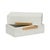 Textile Raffia Boxes - White, Set of 2 For Sale - Image 7 of 12