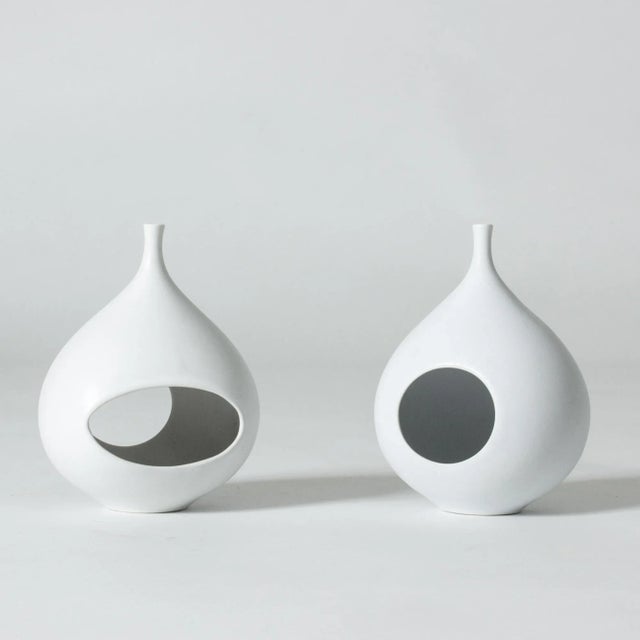 Ceramic Pungo Vase by Stig Lindberg For Sale - Image 7 of 9