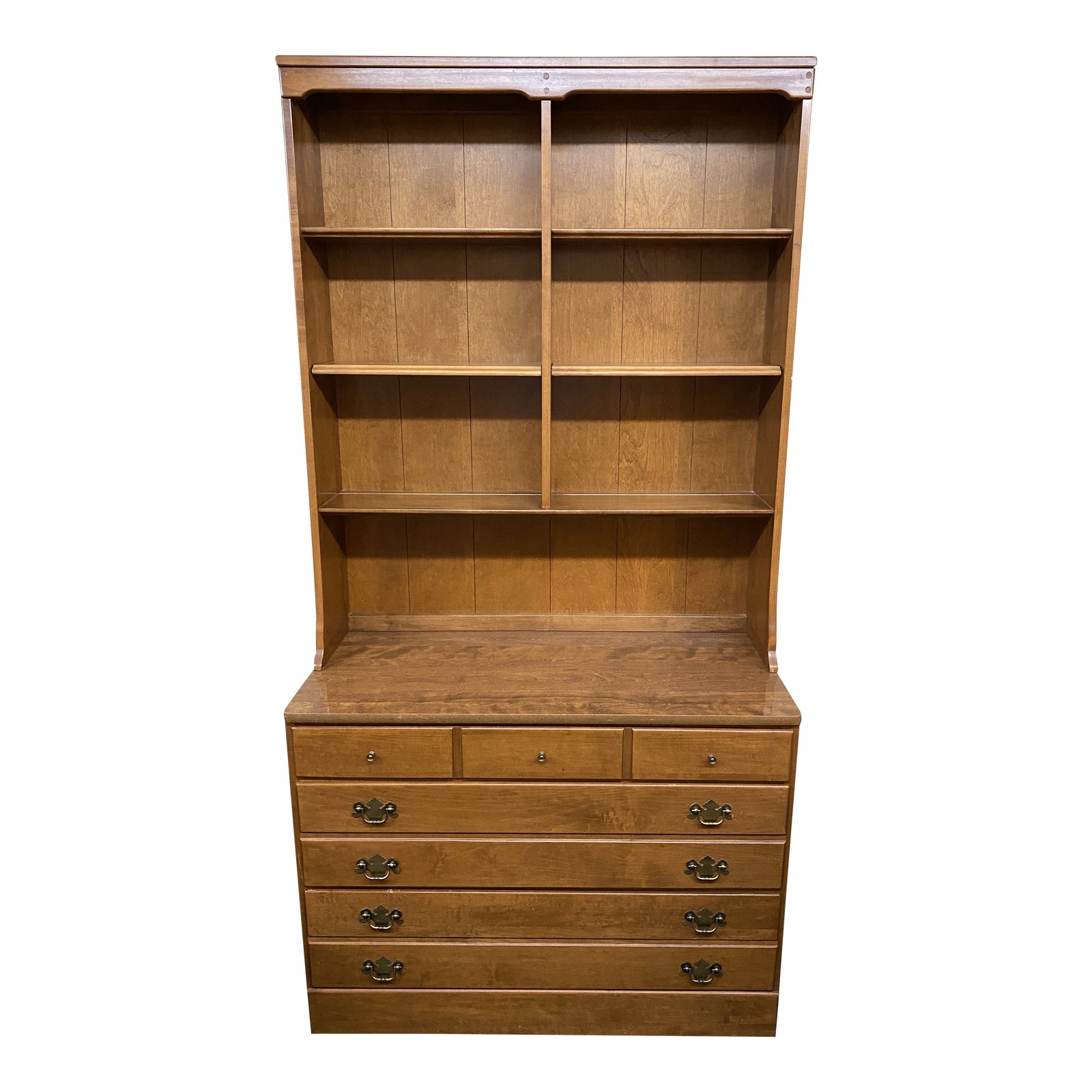 Ethan Allen Traditional Wood Bookcase Chairish