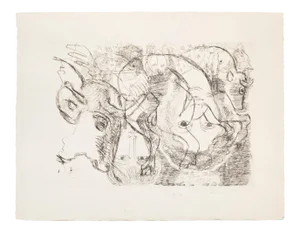 Gian Paolo Berto - Composition - Etching - 1975