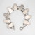 Vintage Portuguese Bracelet Royal Coat of Arms 833 Silver 7" Mid Century Jewelry For Sale - Image 4 of 4