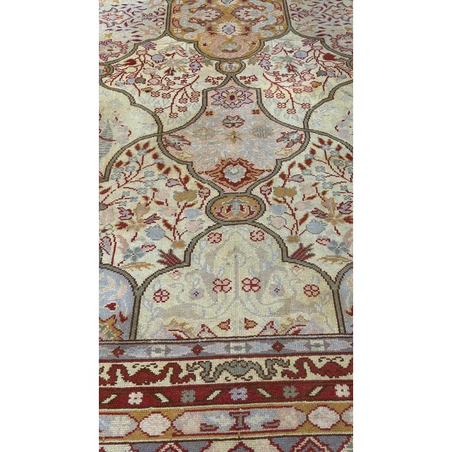 Vintage Persian Design Rug - 9' X 12'4" For Sale In Los Angeles - Image 6 of 10