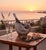 Bring a touch of seaside glamour to your entertaining with this striking nautilus shell wine cooler, crafted of nickel-...
