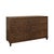 Timeless elegance meets practical storage in this six-drawer chest. Crafted in warm provincial brown oak, each drawer...