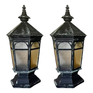 Lanterns Antique Exterior - A Pair