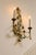 Gold Vintage Italian Florentine Wall Candleholder, 1960s For Sale - Image 8 of 8