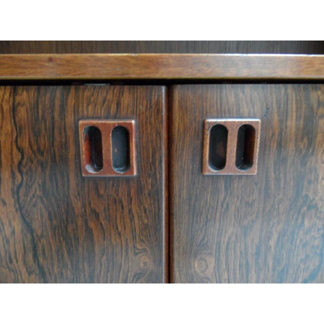 Wood Mid-Century Open Bookcase, 1950s For Sale - Image 7 of 14