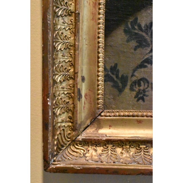 18th Century 18th Century Portrait of a French Noblewoman For Sale - Image 5 of 6