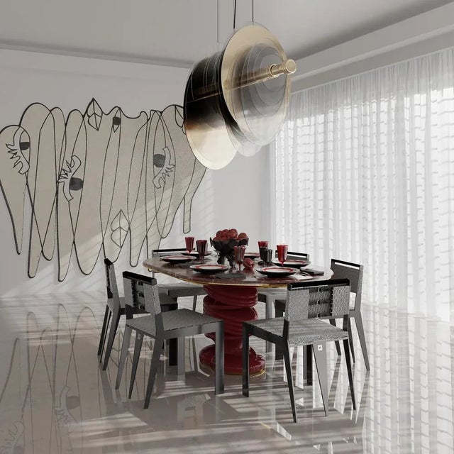 Not Yet Made - Made To Order Muller Dining Table by HOMMÉS Studio For Sale - Image 5 of 8