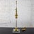 Late 20th Century Neoclassic Revival Lucite and Brass Candlestick Table Lamp For Sale - Image 11 of 18