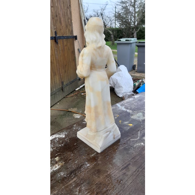 Stone A.Michelot, Figurative Composition, 19th Century, White Marble For Sale - Image 7 of 18