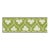 Schumacher Coquette Tape in Leaf For Sale