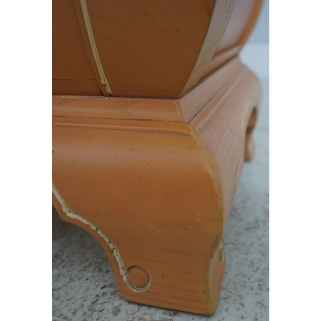 Italian Paint Decorated 2 Door Armoire For Sale - Image 12 of 18