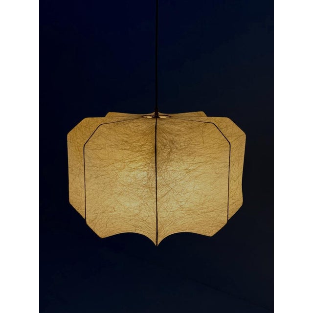 1960s Cocoon Pendant Lamp attributed to Achille & Pier Giacomo Castiglioni, 1960s For Sale - Image 5 of 13