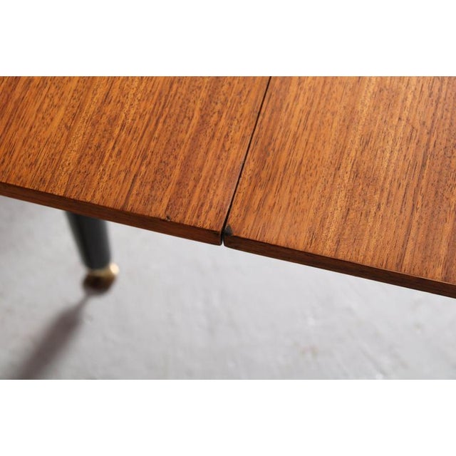 Mid-Century Tola and Black Librenza Extending Dining Table from G-Plan, 1960s For Sale - Image 10 of 12