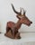 A rare and most charming authentic old Indonesian menjangan/kidang temple deer 19th century, Bali or Java, Sunda Indonesia...