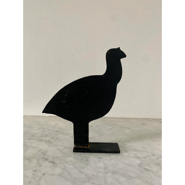 Black Vintage Cast Iron Farm Animals Silhouette Door Stops, Set of 3 For Sale - Image 8 of 13