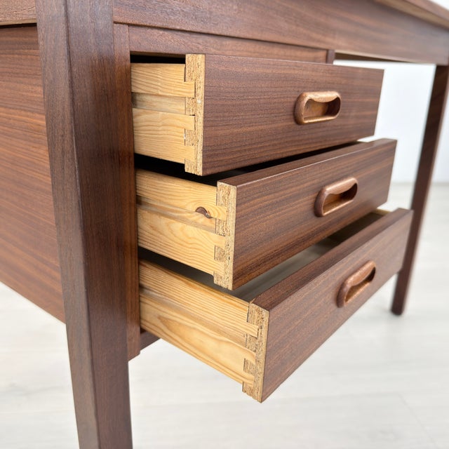 Scandinavian Desk Manner of Borge Mogensen For Sale - Image 10 of 13