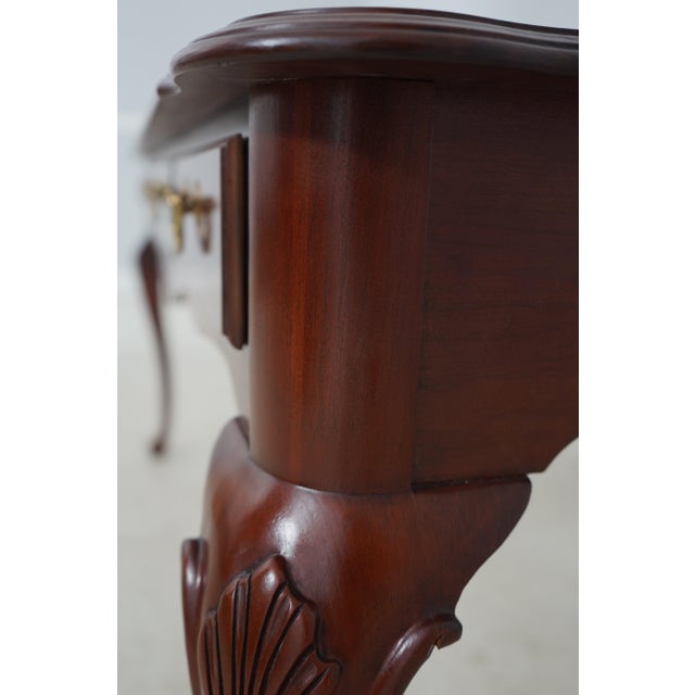 Ethan Allen Georgian Court Cherry Sofa Table For Sale - Image 10 of 18