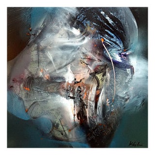 Ovidiu Kloska, Anatomy of an Unfinished Light, Acrylics on Canvas For Sale