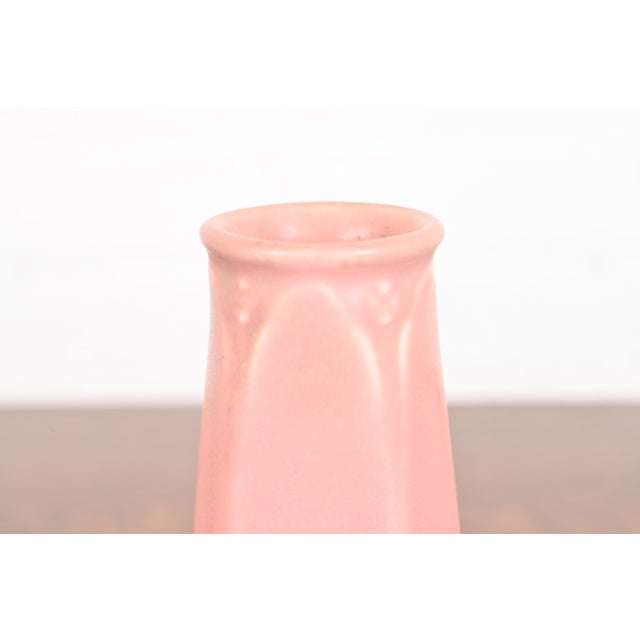 Ceramic Rookwood Pottery Arts & Crafts Glazed Ceramic Vase, 1928 For Sale - Image 7 of 12
