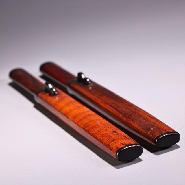 Late 19th Century Pair of Antique Rosewood Letter Openers, Paper Knives, 80g Each For Sale - Image 5 of 10