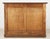 Early 20th century Industrial Style Wood Double Sided Desk For Sale - Image 9 of 11