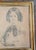 19th Century English or American Pencil Portrait Drawing of a Girl and Her Dog For Sale - Image 4 of 17