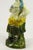 Early 18th C. Majolica Glazed Redware Terracotta Pastoral Figure Peasant Girl 13" For Sale - Image 10 of 16