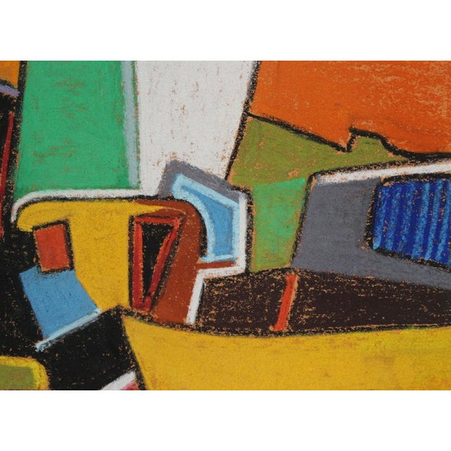Courdier, Composition Marine, 1989, Pastel on Paper For Sale - Image 6 of 12