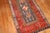 Late 20th Century Blue Persian Heriz Serapi Tribal Runner, Early 20th Century - 3'5" x 13'5" For Sale - Image 5 of 6