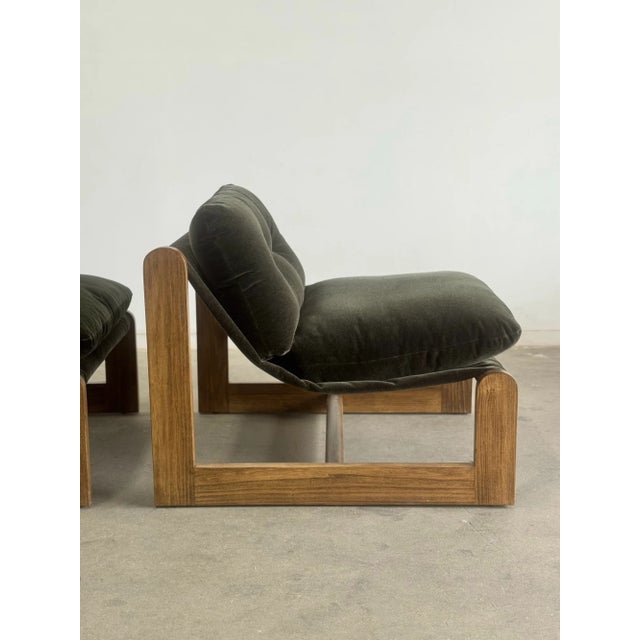 Made to Order Fionda Lounge Chairs - Pair For Sale - Image 10 of 15