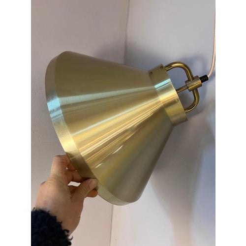 Gold Gold Hanging Lamp from Fog & Mørup For Sale - Image 8 of 11