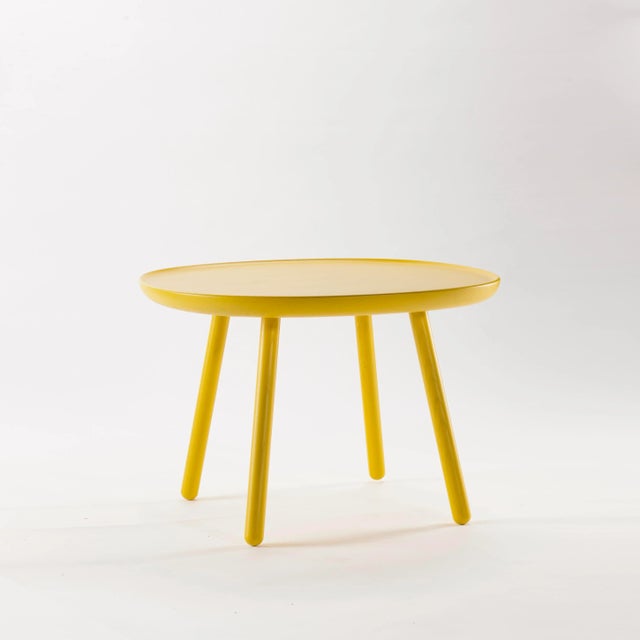 Contemporary Yellow Naïve Side Table D64 by etc.etc. for Emko For Sale - Image 3 of 3