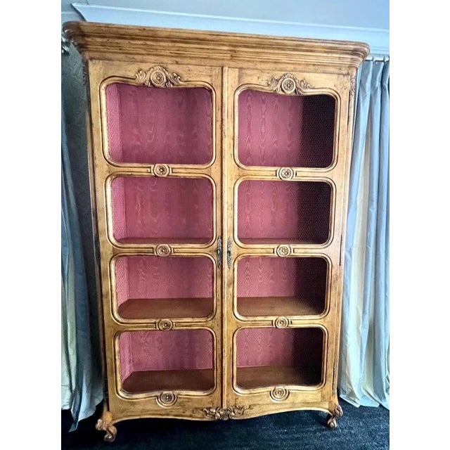 French Louis XV Style Bibliotheque or Book Case For Sale - Image 3 of 13