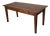 20th Century Rustic Farmhouse French Fruitwood Dining Table, 1890s For Sale