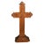 Antique American Tramp Art Carved Wood Crucifix John Zadora Pennsylvania 1900 For Sale - Image 9 of 17