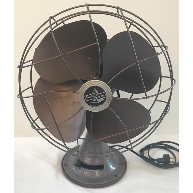 Mid-Century Modern 1955 Emerson Electric Fan For Sale - Image 3 of 10