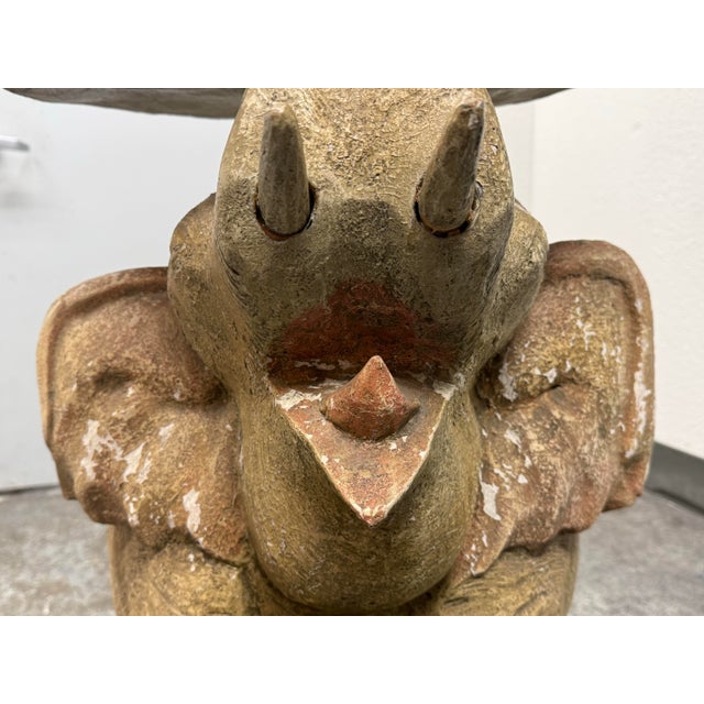 Elephant Pedestal Side Table, Vintage For Sale - Image 11 of 13